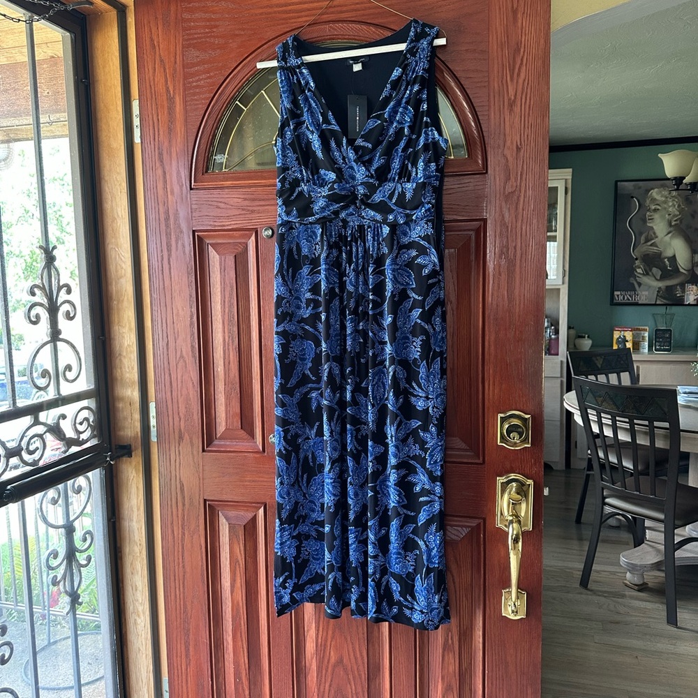 Tommy Hilfiger Blue Paisley Dress